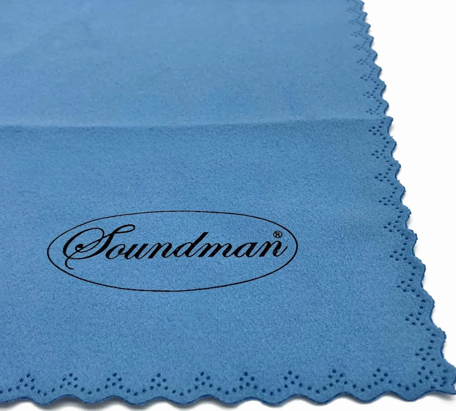 Soundman® Ściereczka z mikrofibry do czyszczenia saksofonu ściereczka do pielęgnacji pielęgnacji (1 szt.)
